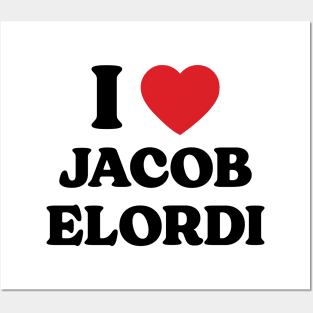 I Heart Jacob Elordi v2 Posters and Art